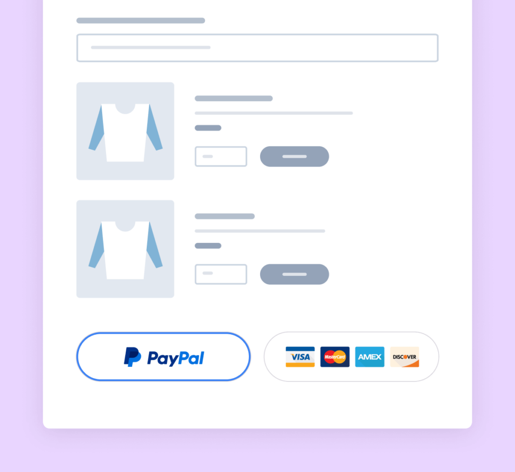 Illustration de l'intégration du paiement PayPal dans une boutique en ligne