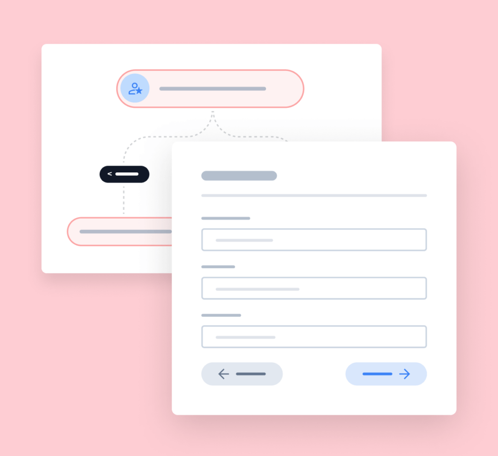 Illustration des fonctions de flexibilité et de contrôle accrues de Stripe